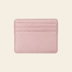 Porte-cartes en cuir simple extra plat