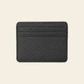 Porte-cartes en cuir simple extra plat