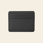 Porte-cartes en cuir simple extra plat