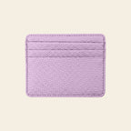 Porte-cartes en cuir simple extra plat