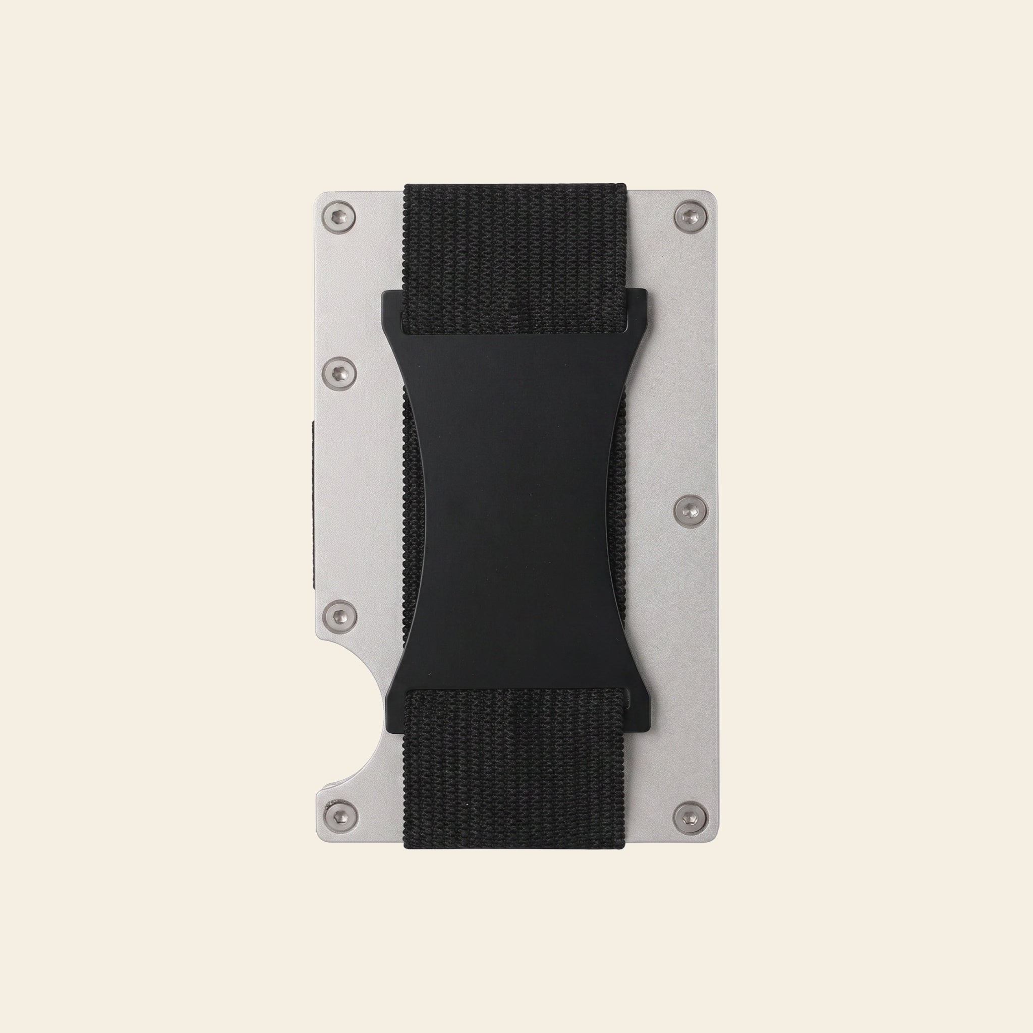 Porte-cartes en aluminium pour homme élastique automatique pop-up