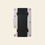 Porte-cartes en aluminium pour homme élastique automatique pop-up sécurisé anti-RFID