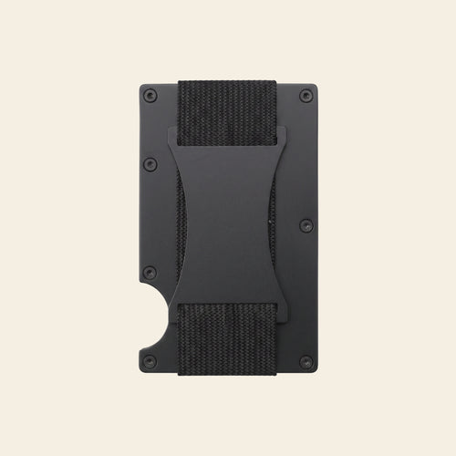 Porte-cartes en aluminium pour homme élastique automatique pop-up sécurisé anti-RFID