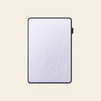 Porte-cartes en aluminium pour homme rigide automatique pop-up sécurisé anti-RFID