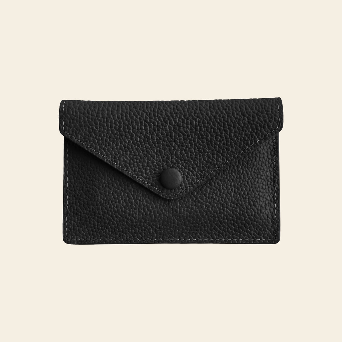 Porte-cartes en cuir luxe pour femme enveloppe