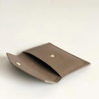 Porte-cartes en cuir luxe pour femme enveloppe