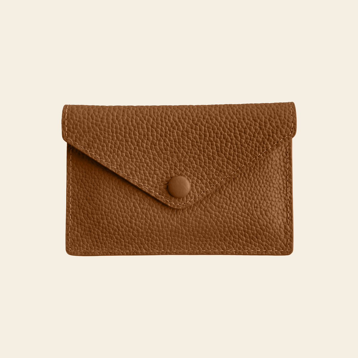 Porte-cartes en cuir luxe pour femme enveloppe