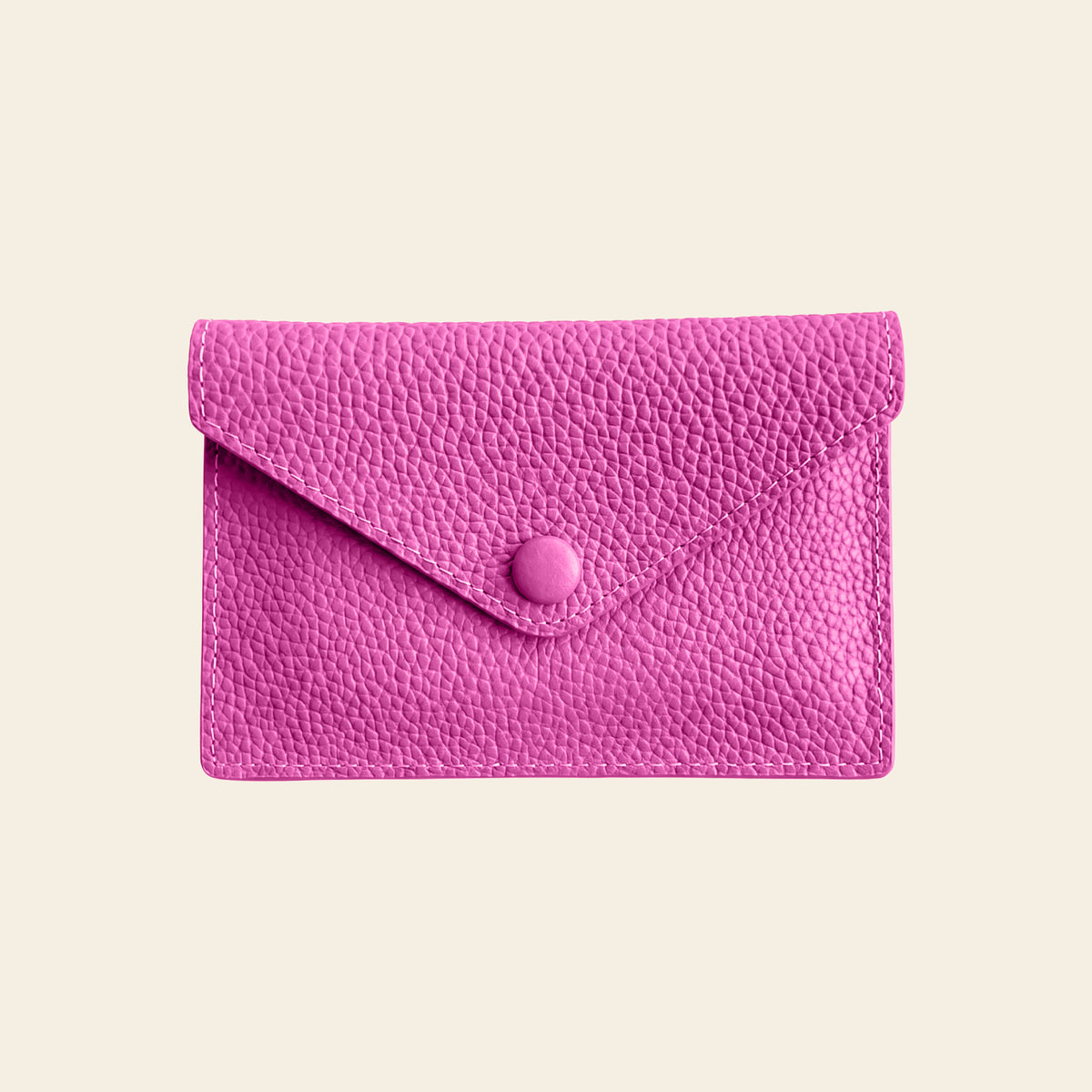 Porte-cartes en cuir luxe pour femme enveloppe