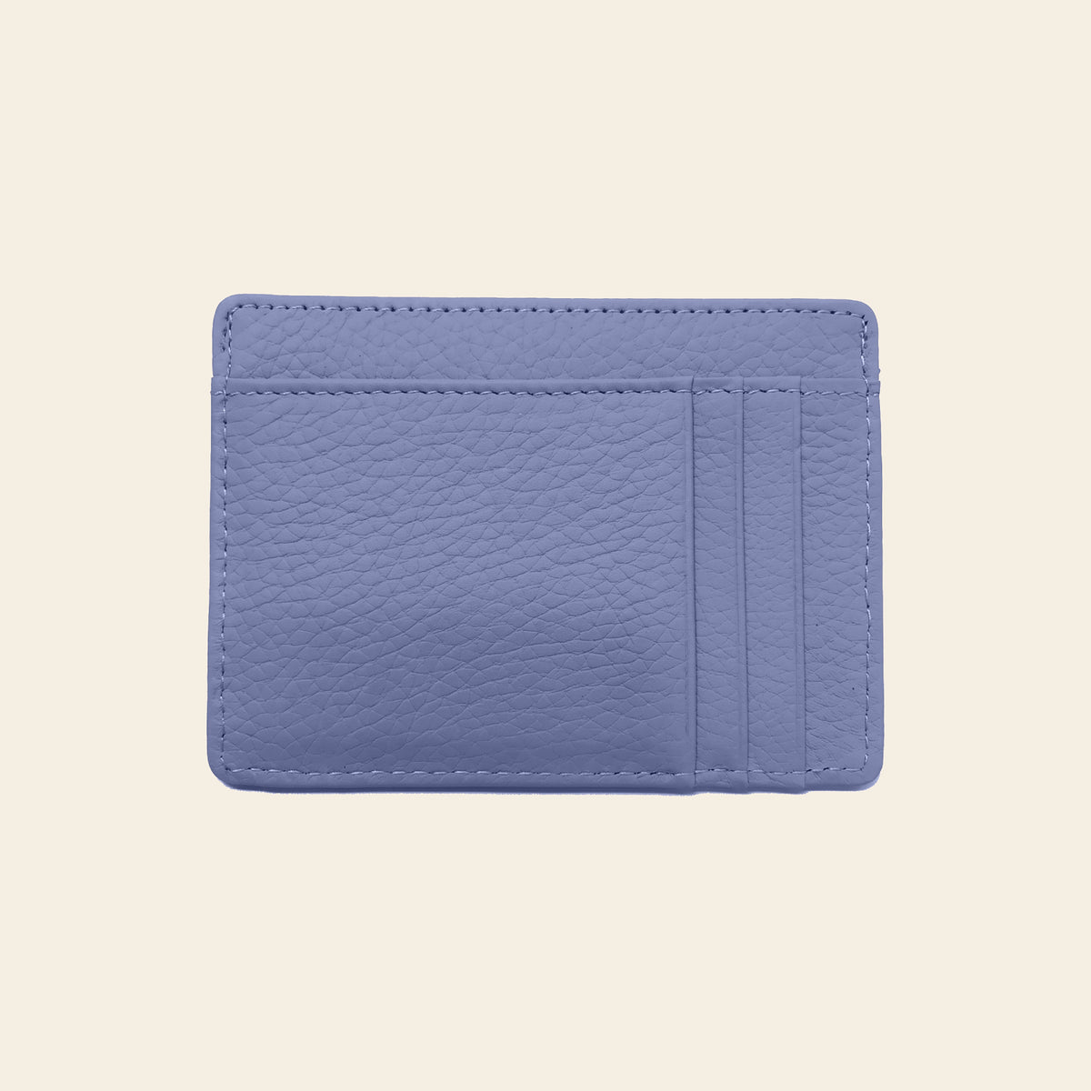 Porte-cartes en cuir luxe pour femme minimaliste fin