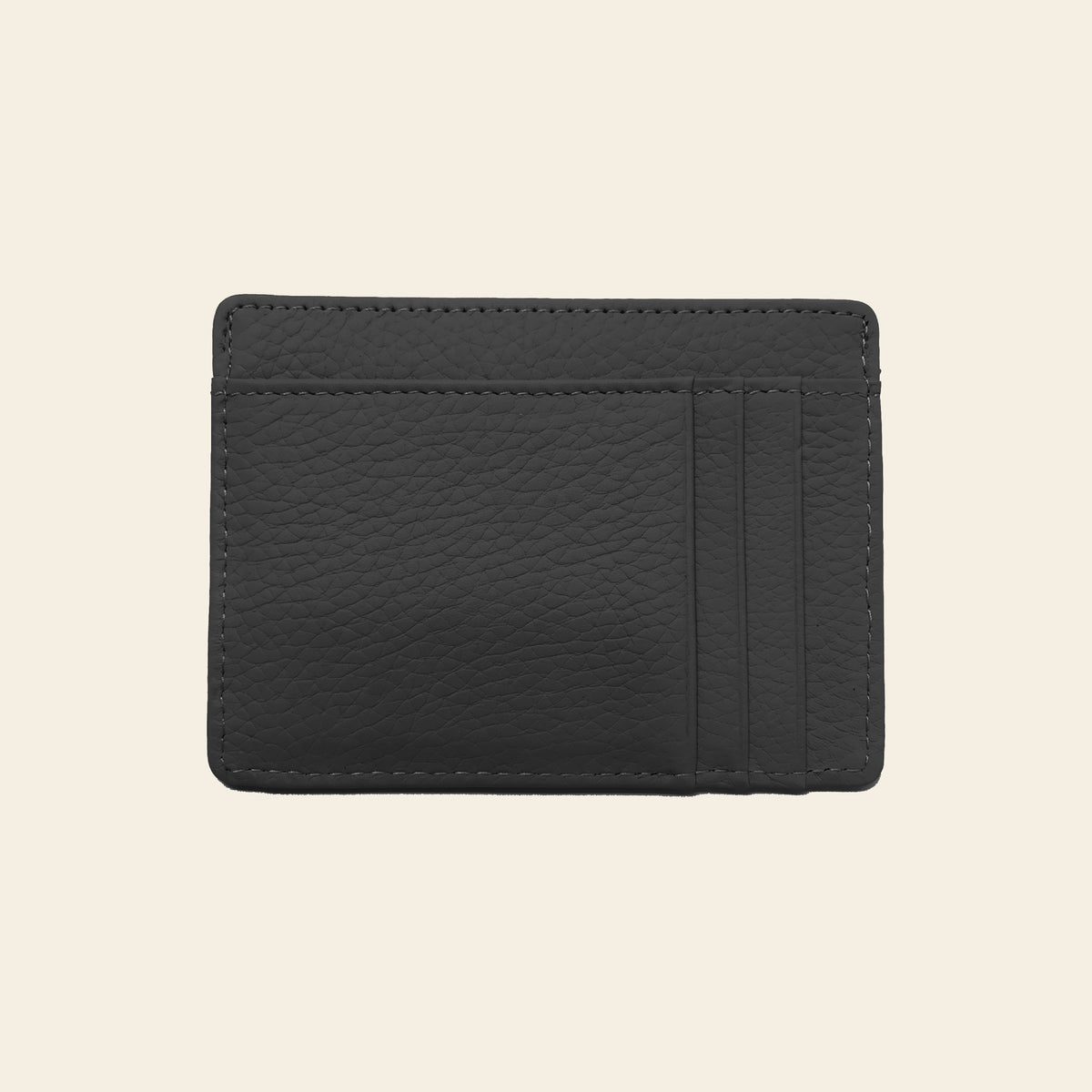 Porte-cartes en cuir luxe pour femme minimaliste fin