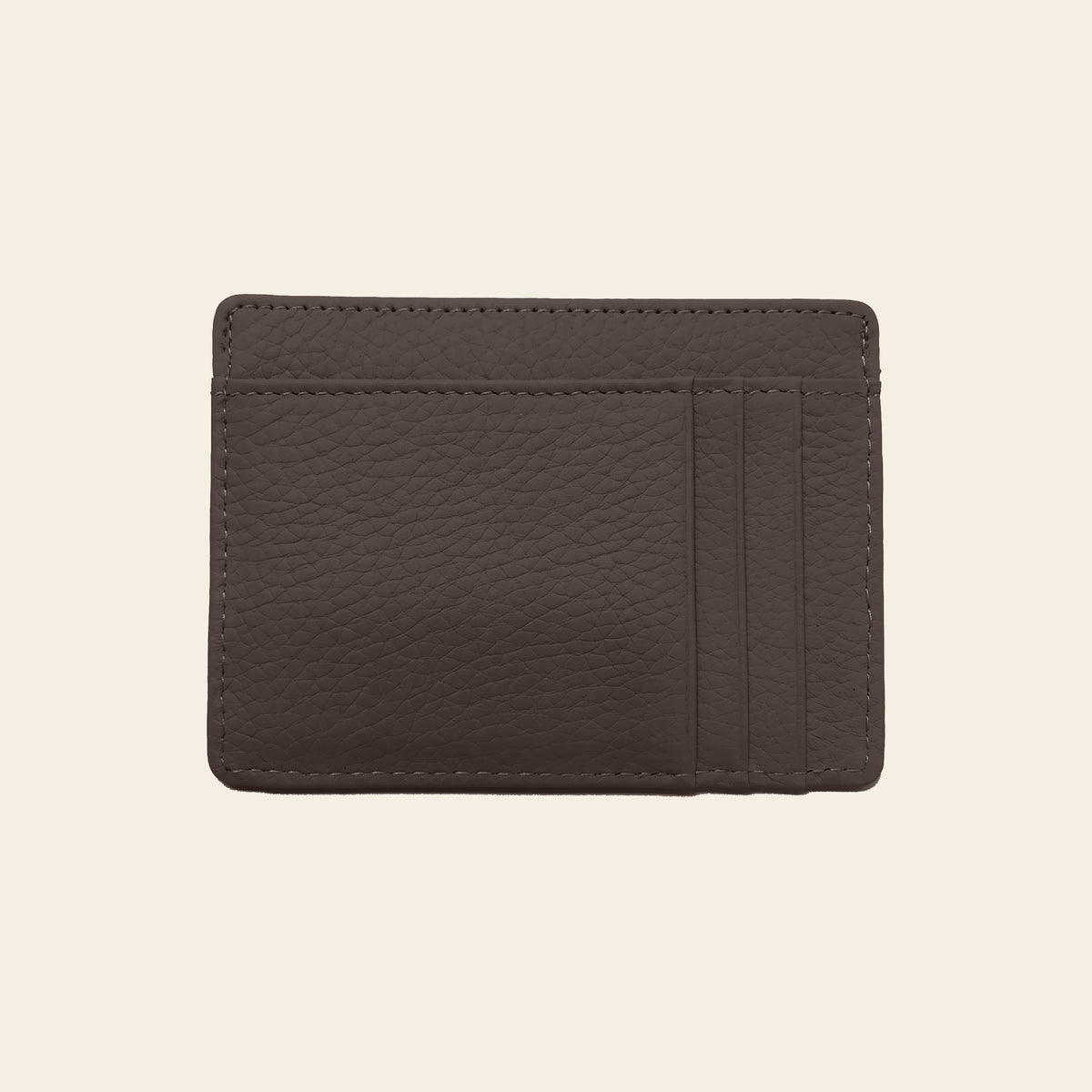 Porte-cartes en cuir luxe pour femme minimaliste fin