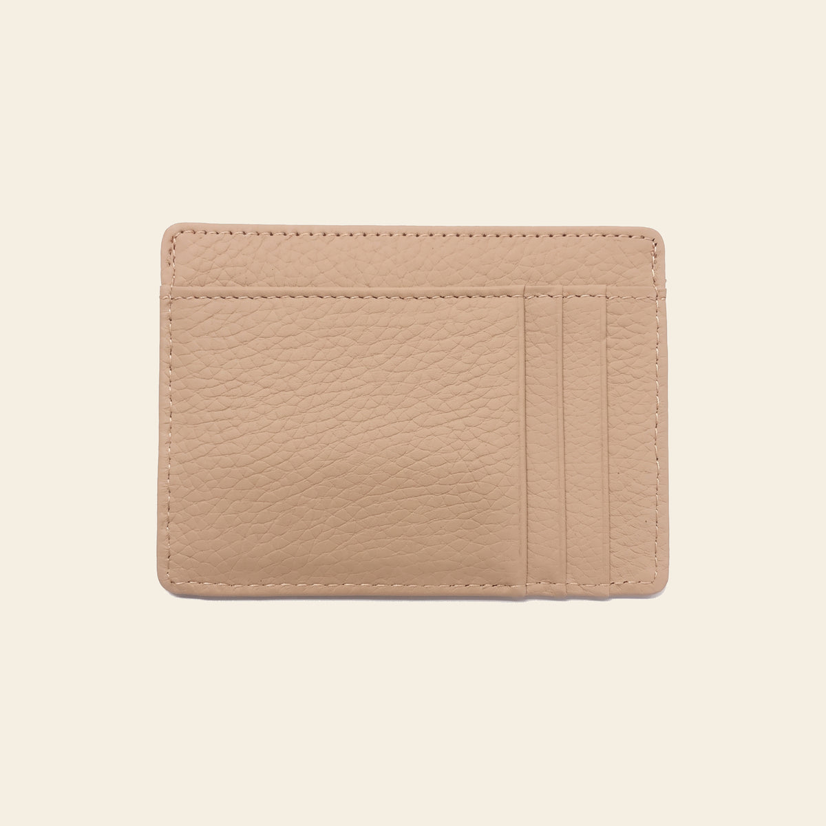 Porte-cartes en cuir luxe pour femme minimaliste fin