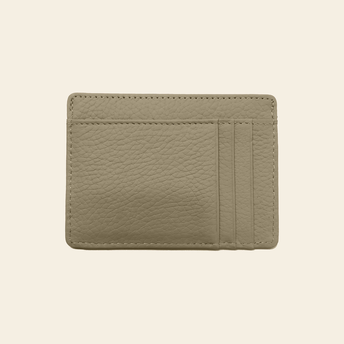 Porte-cartes en cuir luxe pour femme minimaliste fin