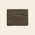 Porte-cartes en cuir luxe pour femme original plat