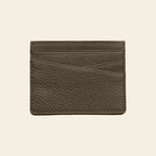 Porte-cartes en cuir luxe pour femme original plat