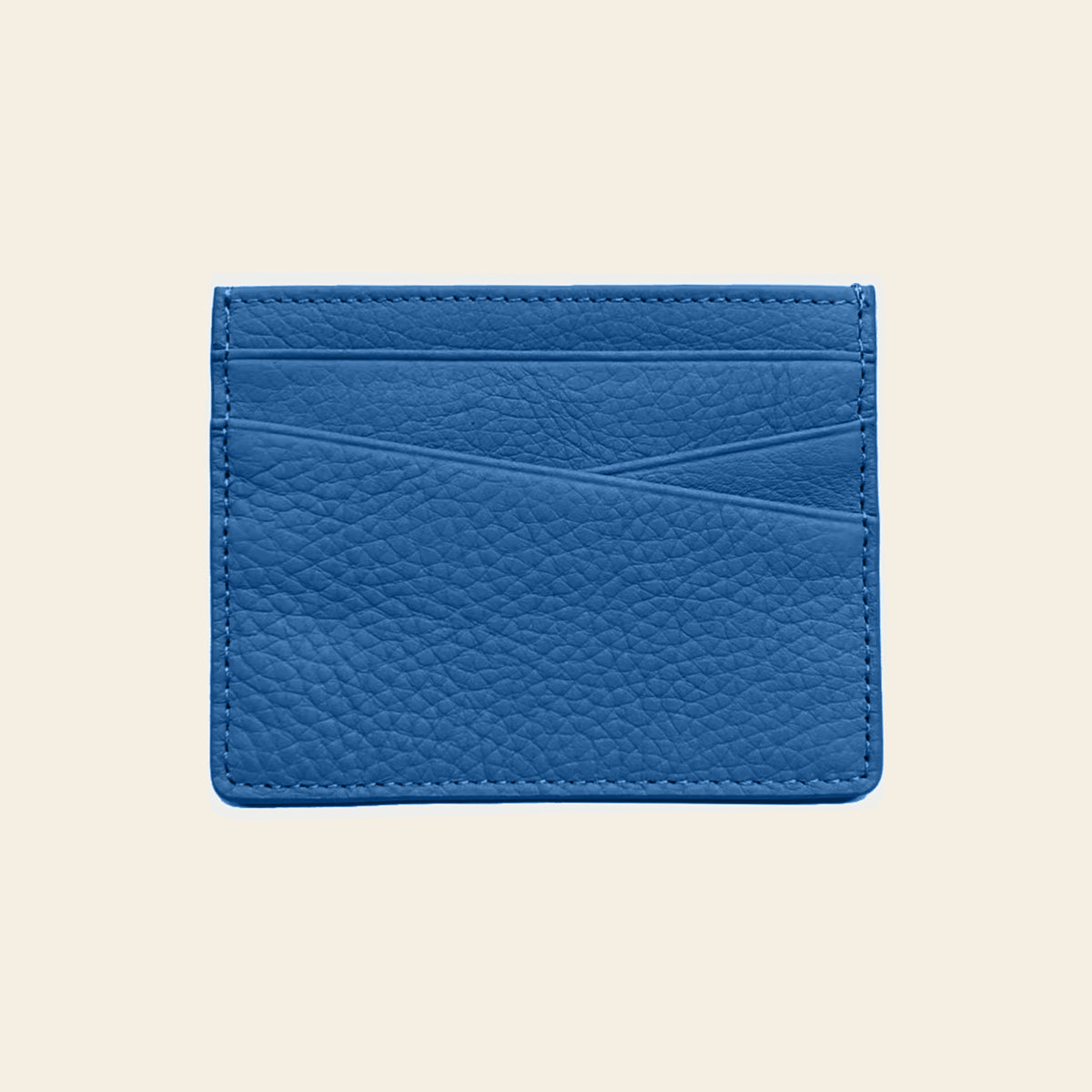 Porte-cartes en cuir luxe pour femme original plat