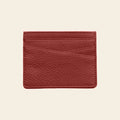 Porte-cartes en cuir luxe pour femme original plat