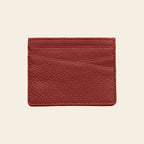 Porte-cartes en cuir luxe pour femme original plat