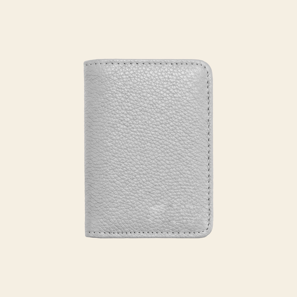 Porte-cartes en cuir luxe pour femme pliable 2 volets