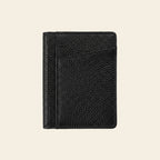 Porte-cartes en cuir luxe pour homme 2 volets fin