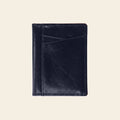 Porte-cartes en cuir luxe pour homme 2 volets fin