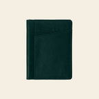 Porte-cartes en cuir luxe pour homme 2 volets fin