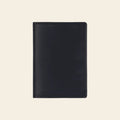 Porte-cartes en cuir luxe pour homme double pliable vertical