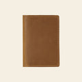 Porte-cartes en cuir luxe pour homme double pliable vertical
