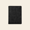 Porte-cartes en cuir luxe pour homme grand format pliable
