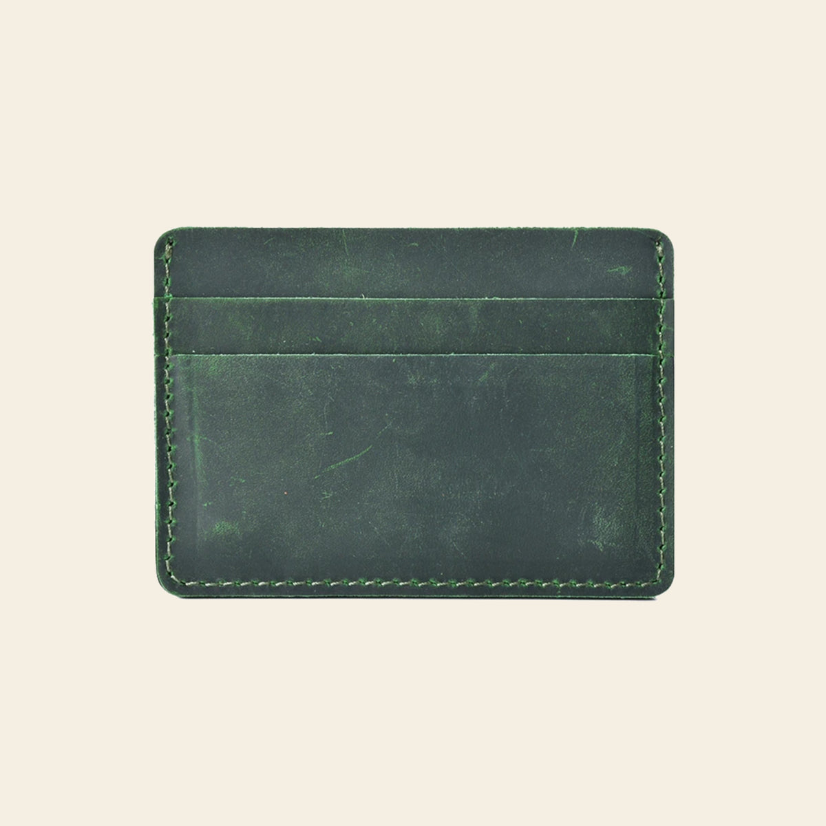 Porte-cartes en cuir luxe pour homme mini minimaliste