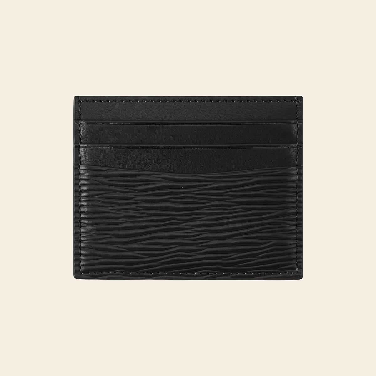 Porte-cartes en cuir luxe pour homme minimaliste fin