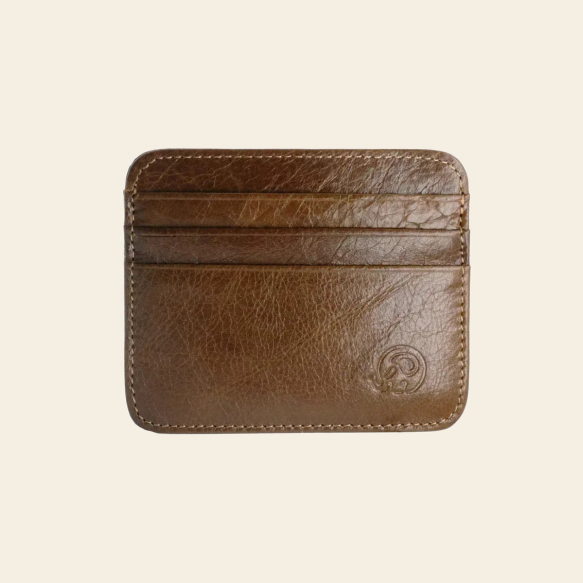 Porte-cartes en cuir luxe pour homme minimaliste vintage