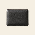 Porte-cartes en cuir luxe pour homme pliable compact