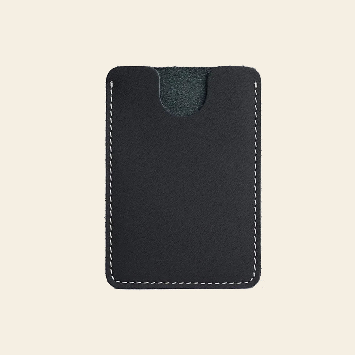 Porte-cartes en cuir luxe pour homme ultra fin extra plat