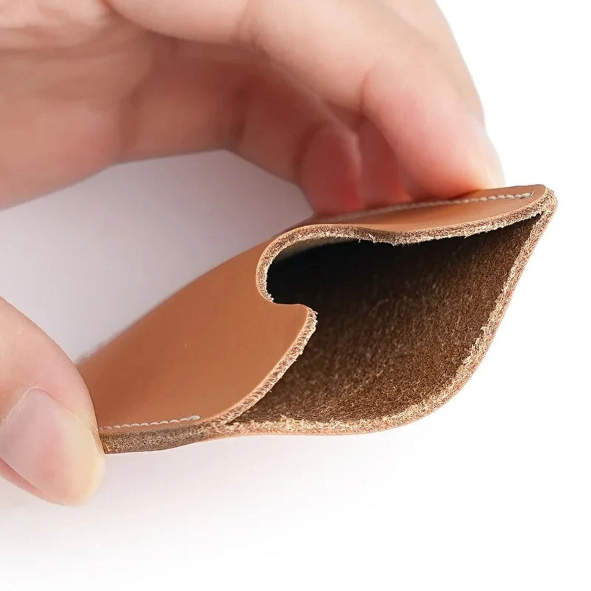 Porte-cartes en cuir luxe pour homme ultra fin extra plat